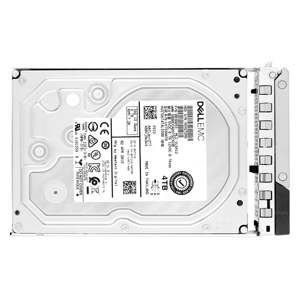 NT1X2 G14  DELL HDD 4TB 7.2K SAS 12G 3.5" LFF